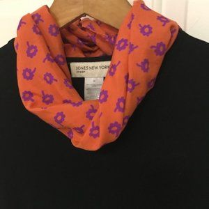 Orange and purple Scarf